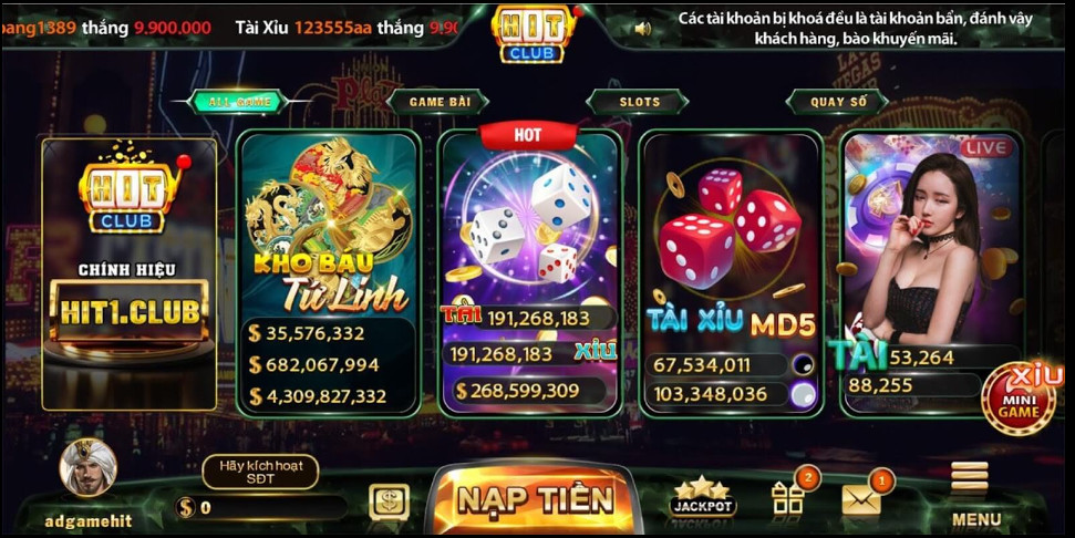 Thiết lập cơ cấu đơn giản game bài đổi thưởng